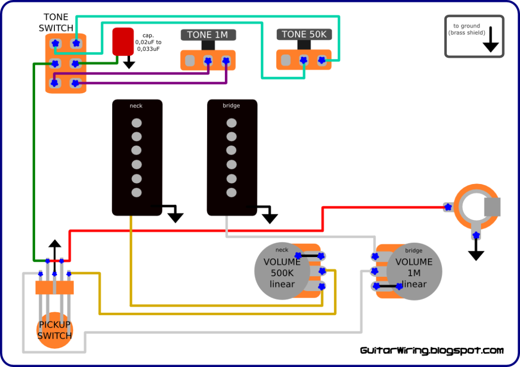 Jazzmaster wiring mods.....