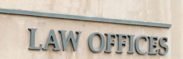 Law sign photo