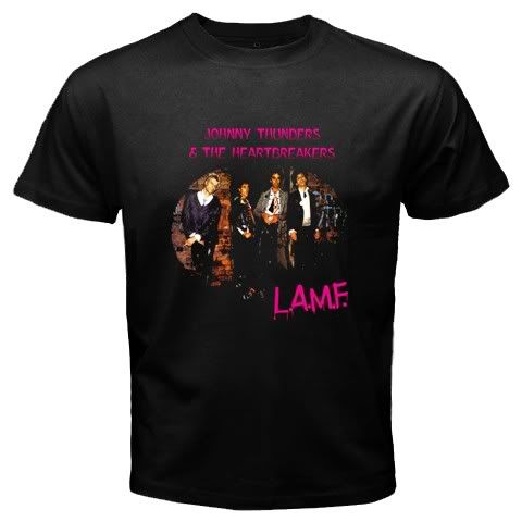 johnny thunders and the heartbreakers t shirt