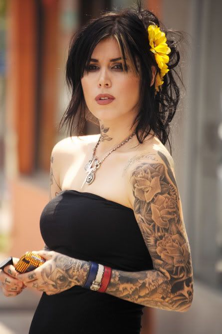 Girl Crush 2 KAT VON D Being a woman who is a little rough around the 