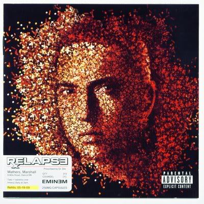 Cover Album of Eminem - Relapse (2009)